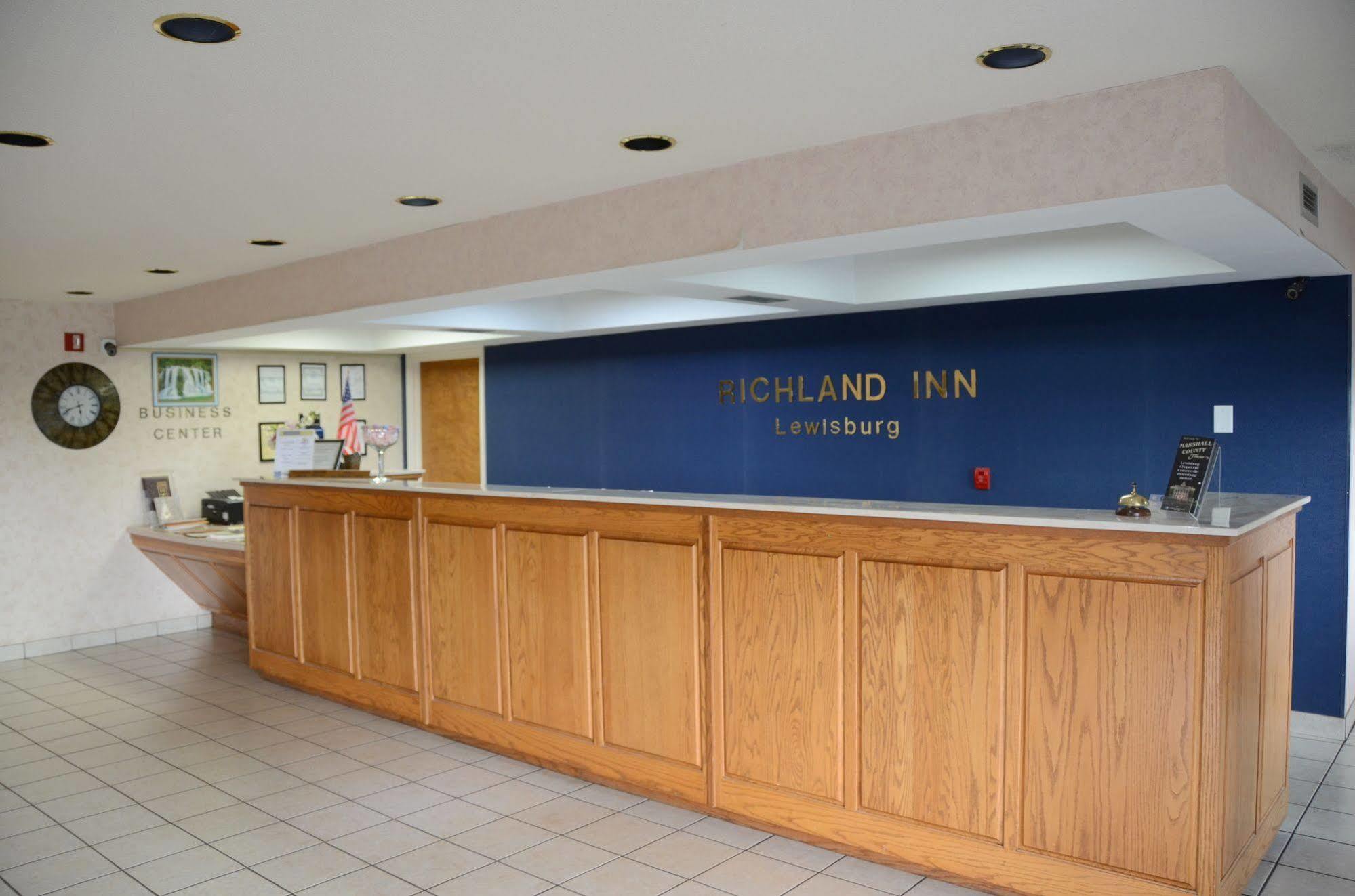 Richland Inn - Lewisburg Εξωτερικό φωτογραφία